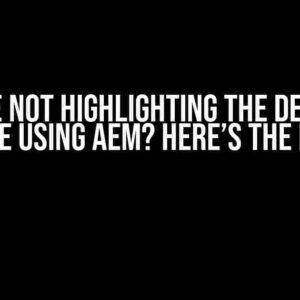 VS Code Not Highlighting the Debugger Line Using AEM? Here’s the Fix!